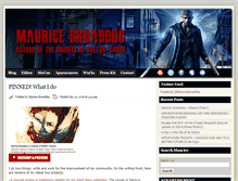 Tablet Screenshot of mauricebroaddus.com